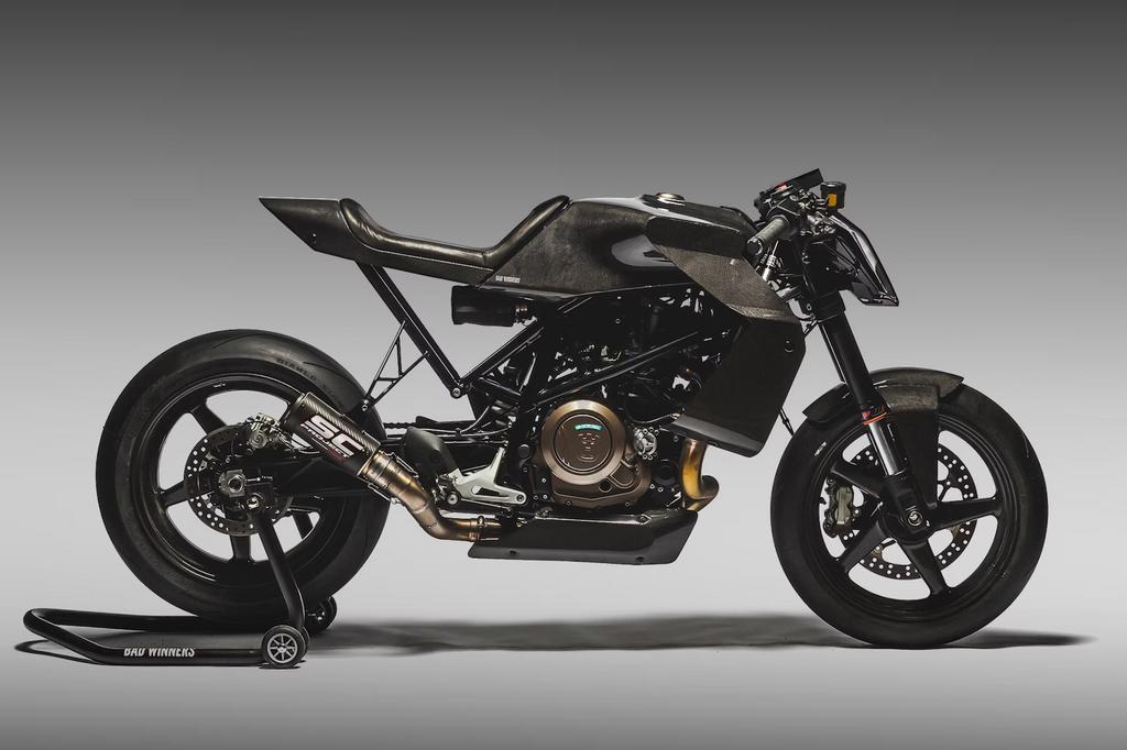 husqvarna Vetpilen Ex Charles Leclerc F1 pilot Ferrari, Plus de 35 kW, Particulier, 693 cm³, 1 cylindre