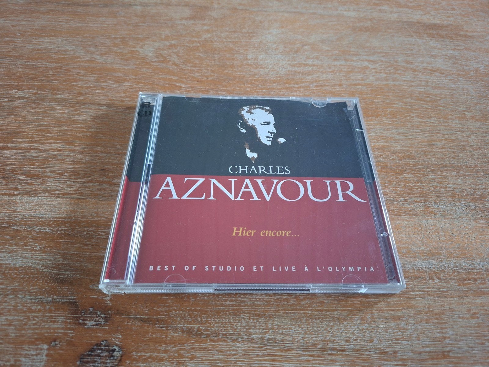 Cd Hier Encore - Charles Aznavour, Cd's en Dvd's, Cd's | Franstalig, Ophalen of Verzenden, Zo goed als nieuw
