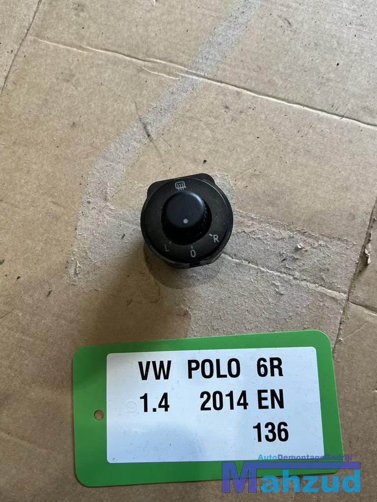 VW POLO 6R spiegelverstelling schakelaar 2009-2017, Volkswagen, Volkswagen AG, Vw@volkswagen.de, Utilisé
