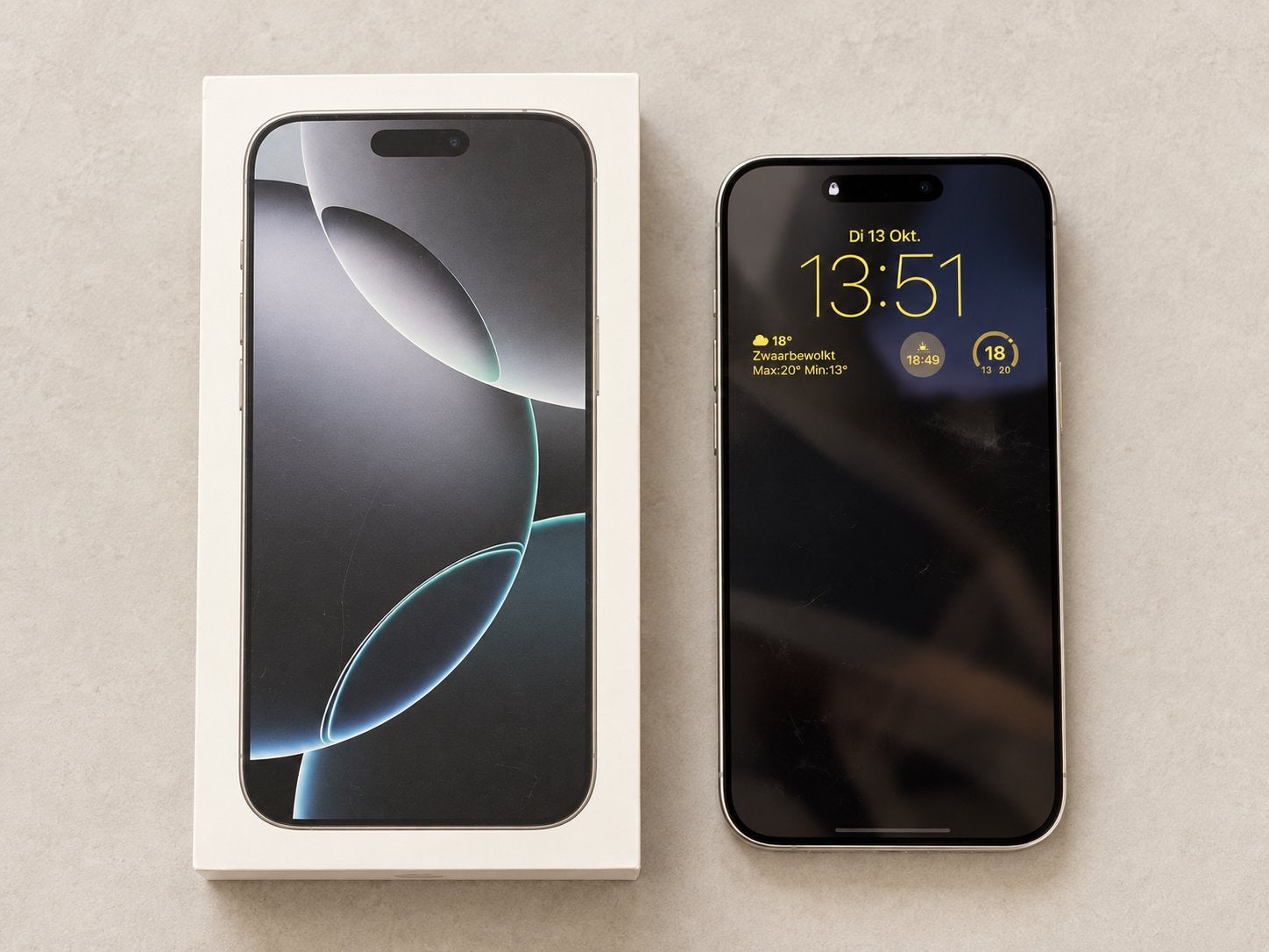 Te koop iPhone 16 Pro Max 256 Gb wit, Télécoms, 256 GB, IPhone 16, Comme neuf, Enlèvement