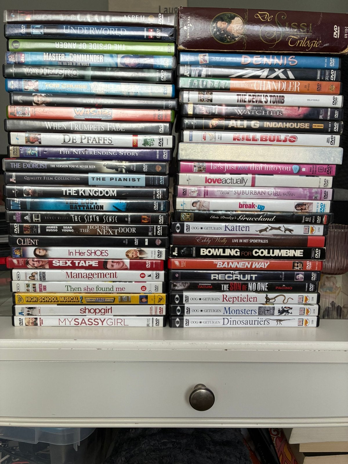 Grote collectie dvd’s alles samen meer dan 300stuks, CD & DVD, DVD | Autres DVD, Enlèvement, Comme neuf