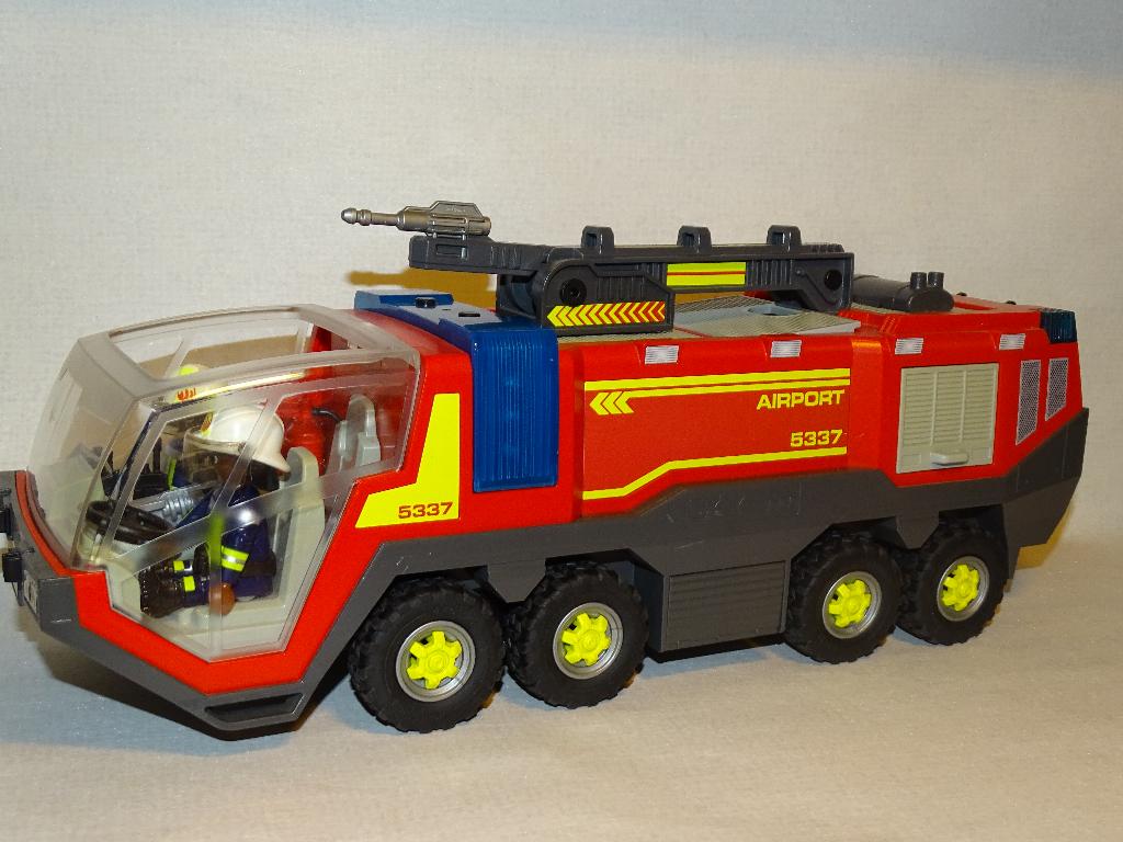 Playmobil brandweer luchthaven, Ophalen of Verzenden, Zo goed als nieuw, Complete set