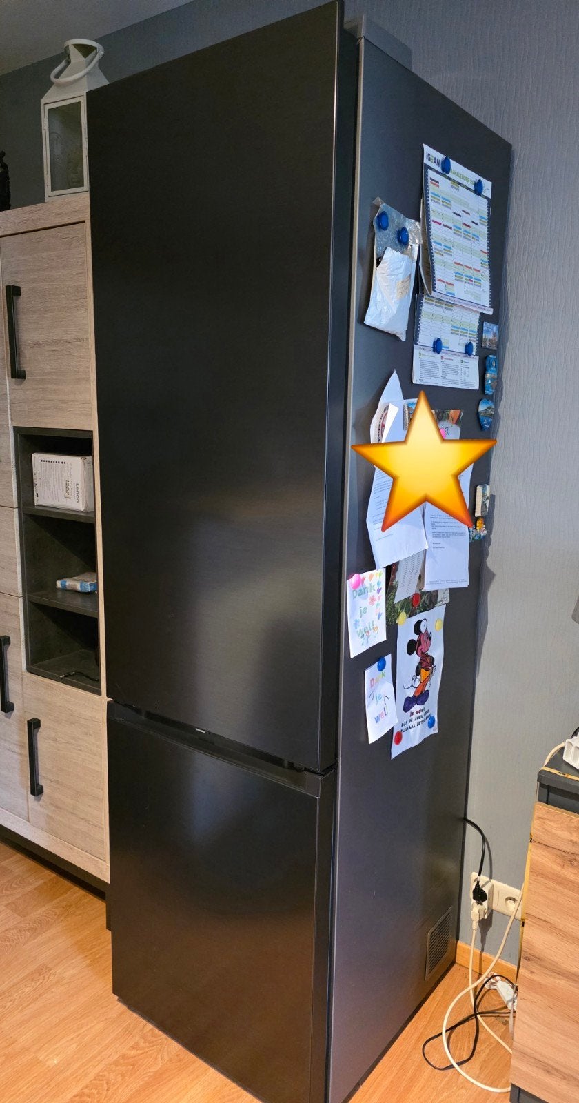 koelkast met onderaan diepvries Samsung, 160 cm ou plus, Comme neuf, Enlèvement, 45 à 60 cm