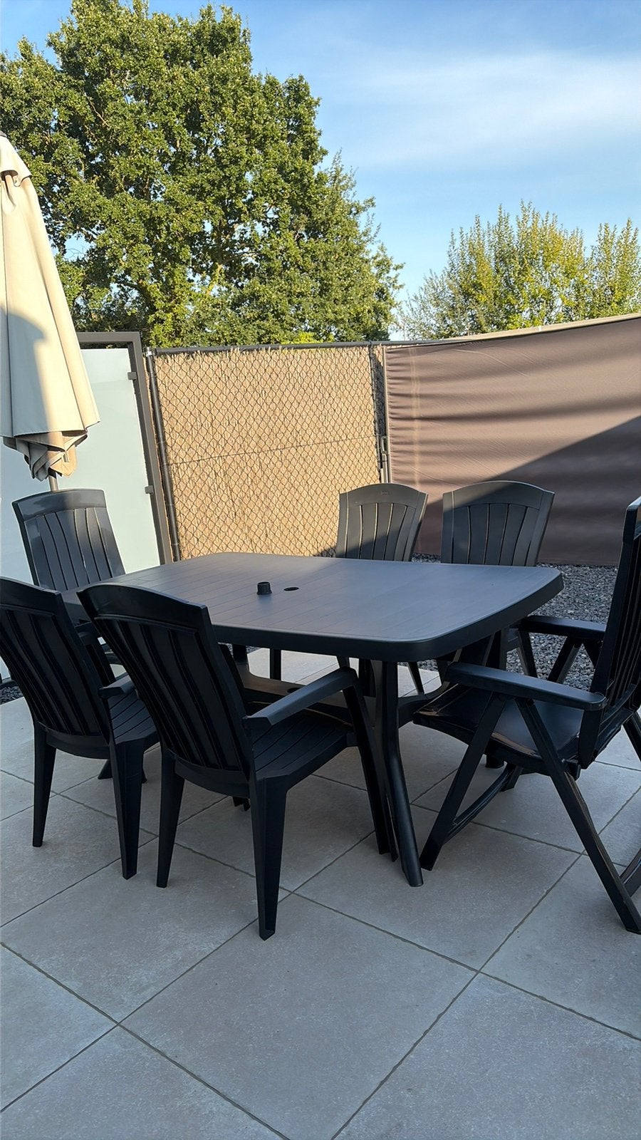 A vendre bon état 250€, Tuin en Terras, Tuinsets en Loungesets, Ophalen, Gebruikt