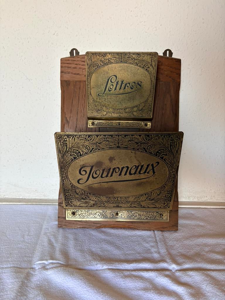 Vintage organisateur courrier, Envoi, Utilisé