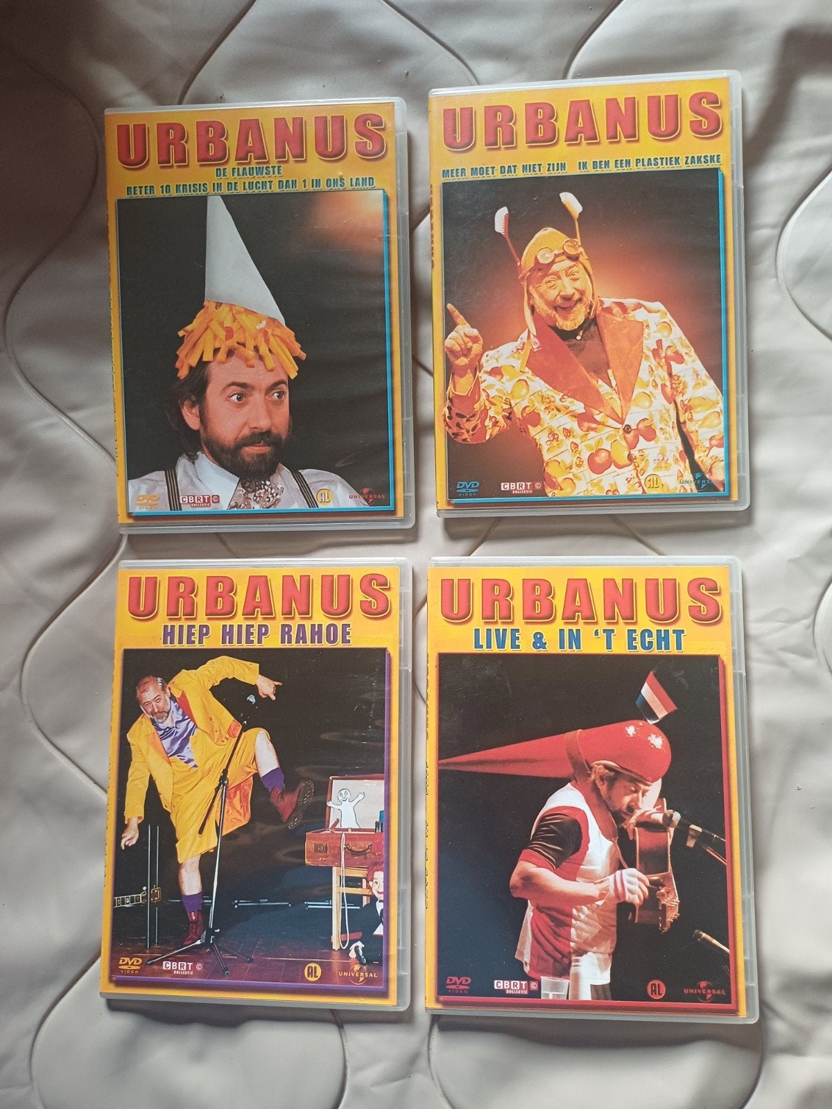 Urbanus DVD'S (4 stuks), Cd's en Dvd's, Ophalen