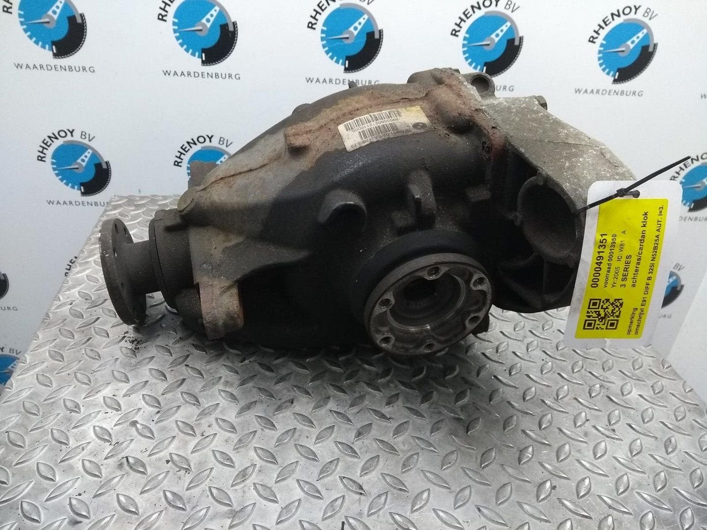 BMW 3 SERIES 325I DYNAMIC EXEC. DIFFERENTIEEL / CARDAN 2005, Auto-onderdelen, Ophalen of Verzenden, Gebruikt, ARN erkend