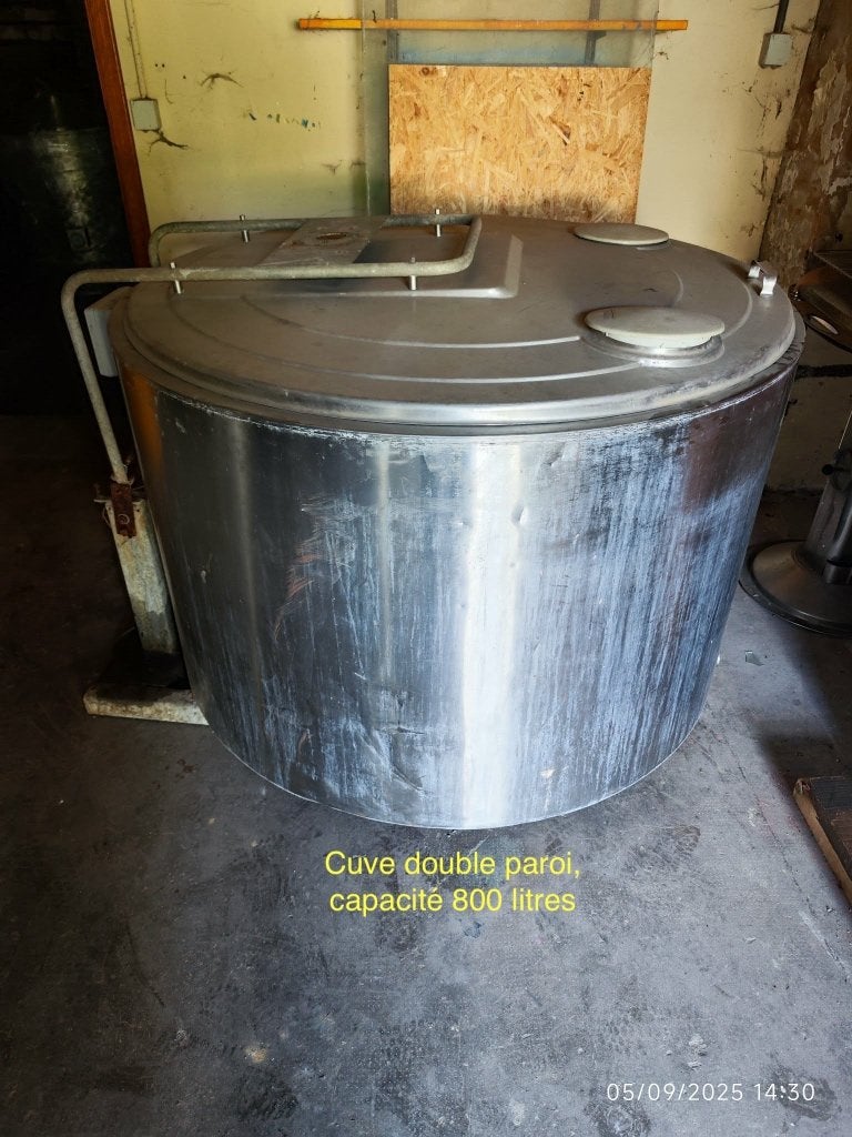 Cuve / Tank à lait, Enlèvement, Utilisé