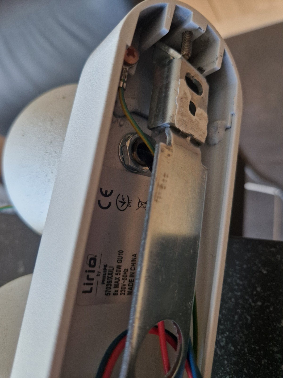 lirio Philips verlichting1 armatuur/ 6 spots en 3 arm/2 spot, Watersport en Boten, Ophalen, Gebruikt, Elektra en Verlichting