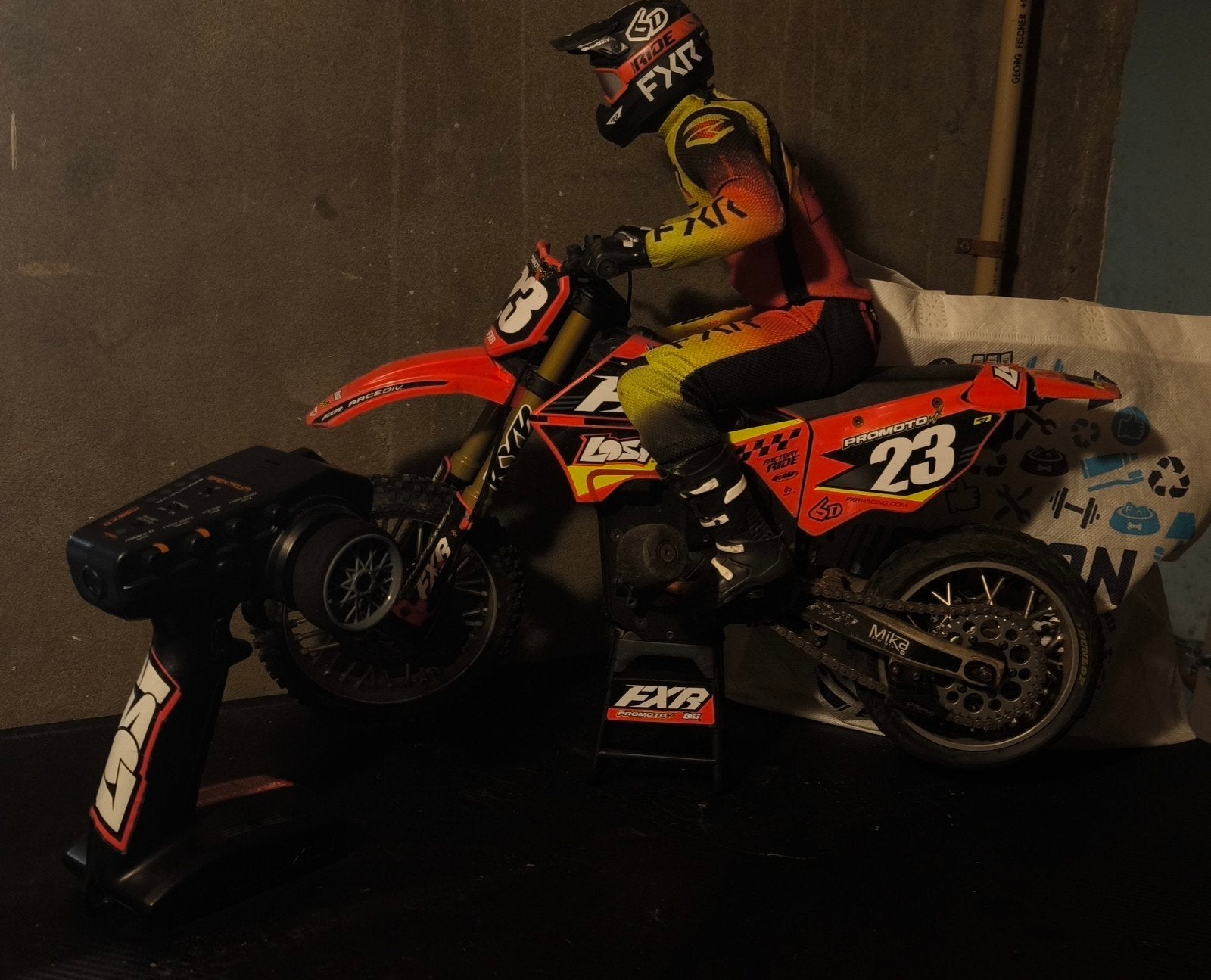 Losi promoto mx 1/4 schaal, Ophalen of Verzenden, Gebruikt, Groter dan 1:32