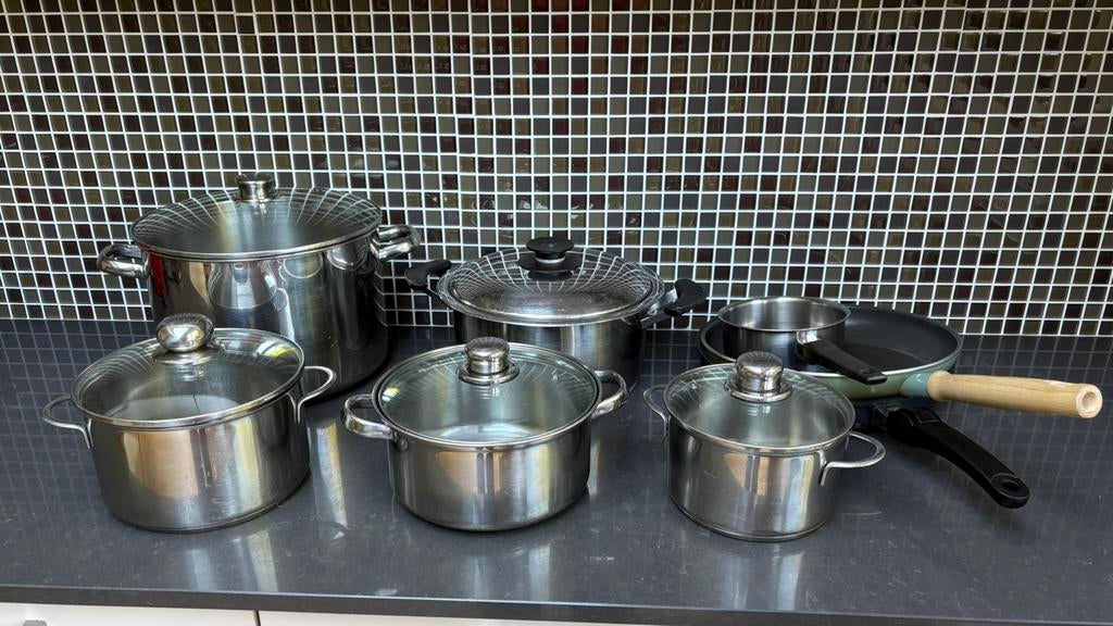Potten en pannen, Huis en Inrichting, Keuken | Potten en Pannen, Ophalen, Gebruikt