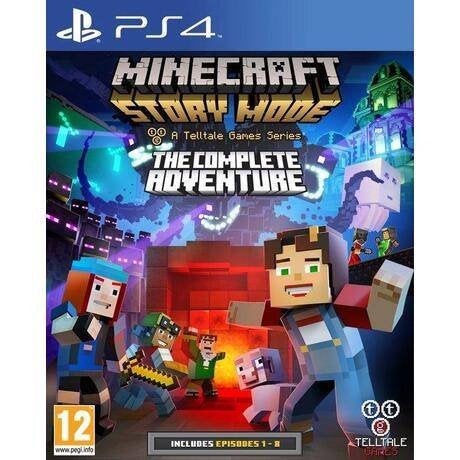 Minecraft: Story Mode - The Complete Adventure PS4 €59,99, Games en Spelcomputers, Avontuur en Actie, 1 speler, Ophalen of Verzenden
