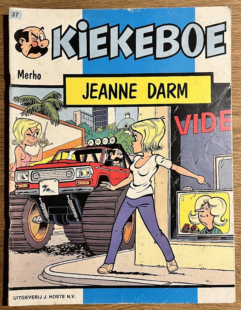 Kiekeboe - Jeanne Darm - 37 1e dr (1987) Strip, Boeken, Eén stripboek, Ophalen of Verzenden, Gelezen