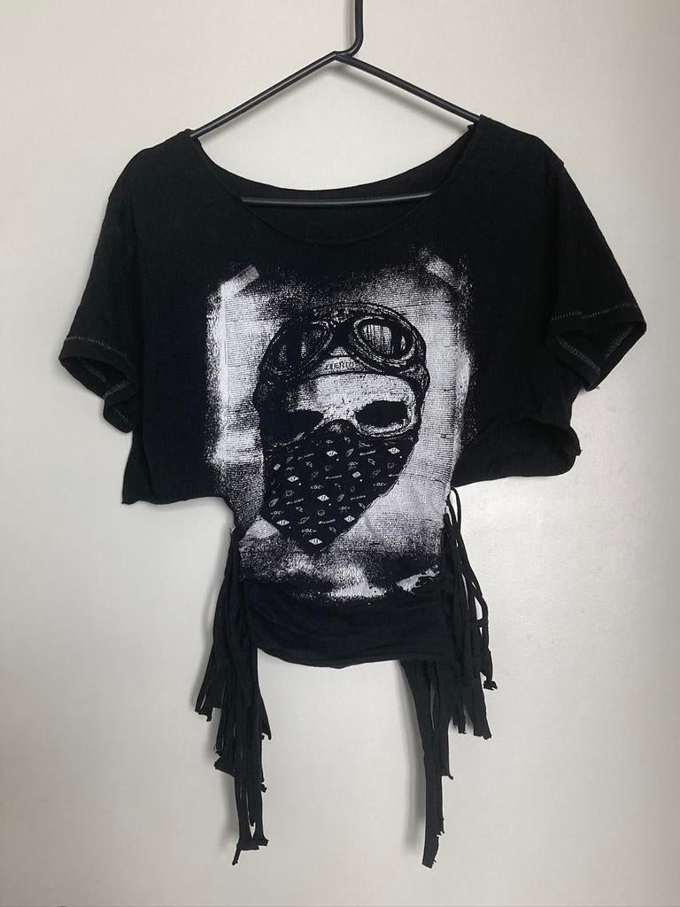 T shirt punk metal goth motard, Vêtements | Femmes, Manches courtes, Enlèvement ou Envoi, Comme neuf, Taille 34 (XS) ou plus petite