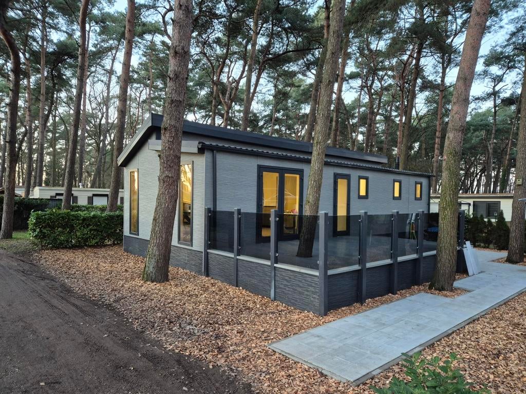 maison 12x5m sur un parc de 2 chambres en bordure de parc BE, Immo, Province de Limbourg, 60 m², 2 chambres, Ventes sans courtier