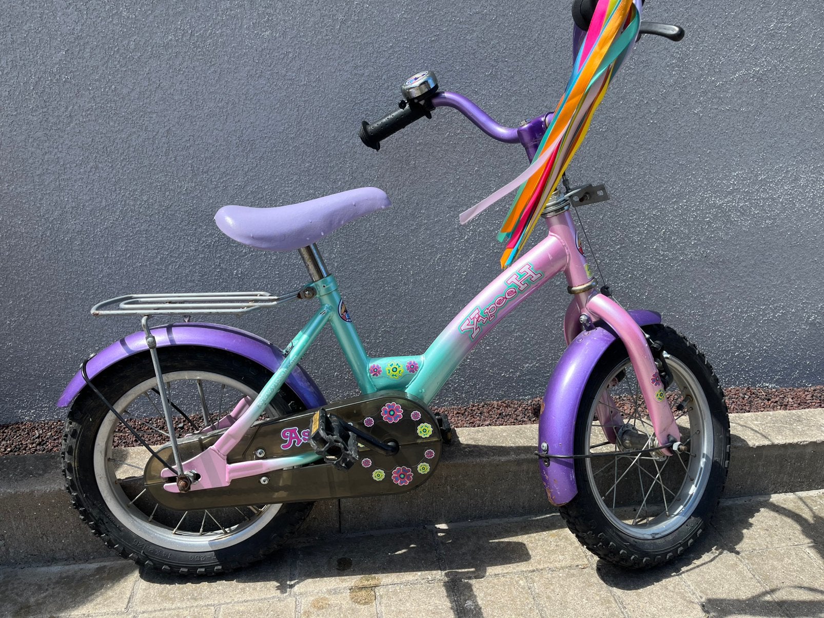 Kinderfiets 14 inch, Enlèvement, Utilisé, Frein à rétropédalage, Moins de 16 pouces