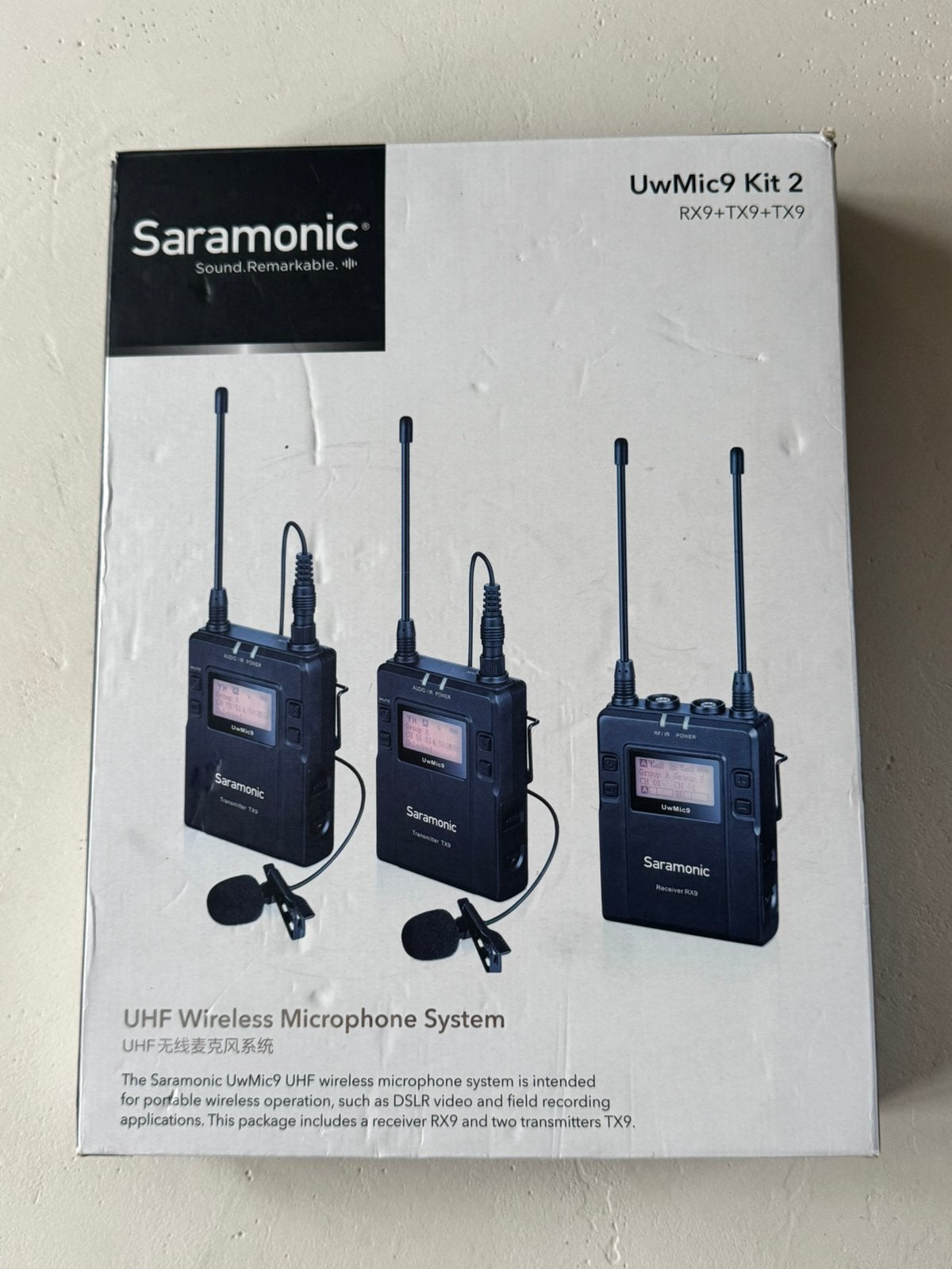Saramonic UwMic9 Kit2 microfoon systeem, Enlèvement, Comme neuf