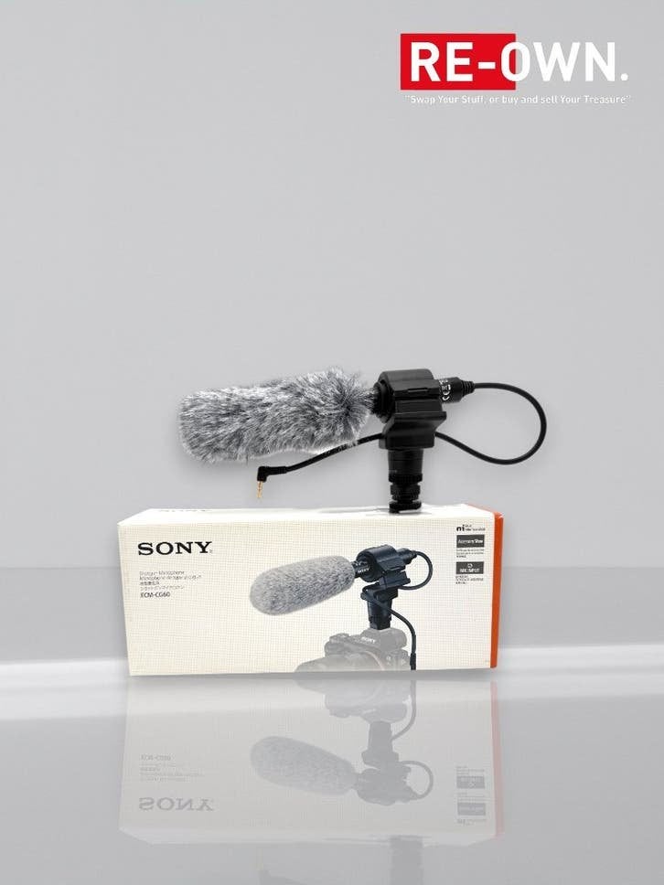 SONY ECM-CG60 SHOTGUN MICROFOON | TOPSTAAT | GARANTIE