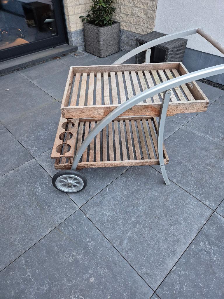 Serveerwagen - Trolley Tuin, Ophalen, Gebruikt