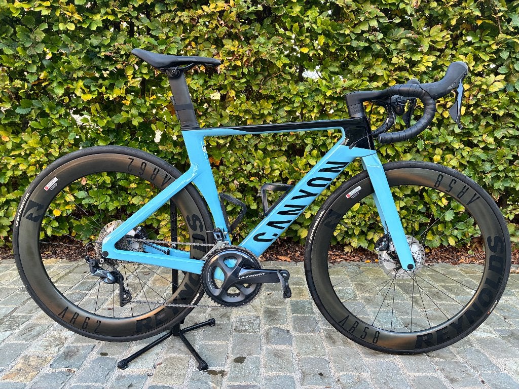 Aeroad canyon fiets, Fietsen en Brommers, Carbon, Heren, Meer dan 20 versnellingen, Schijfrem