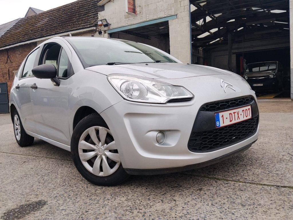 CITROEN C3/1100cc BENZINE/49.000KM/GEKEURD/GARANTIE, Bedrijf, Zilver of Grijs, C3, Euro 5