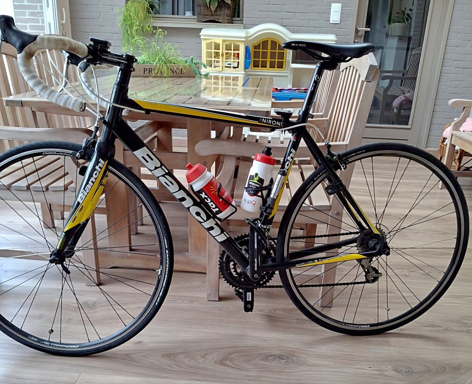 Bianchi koersfiets, Fietsen en Brommers, Ophalen