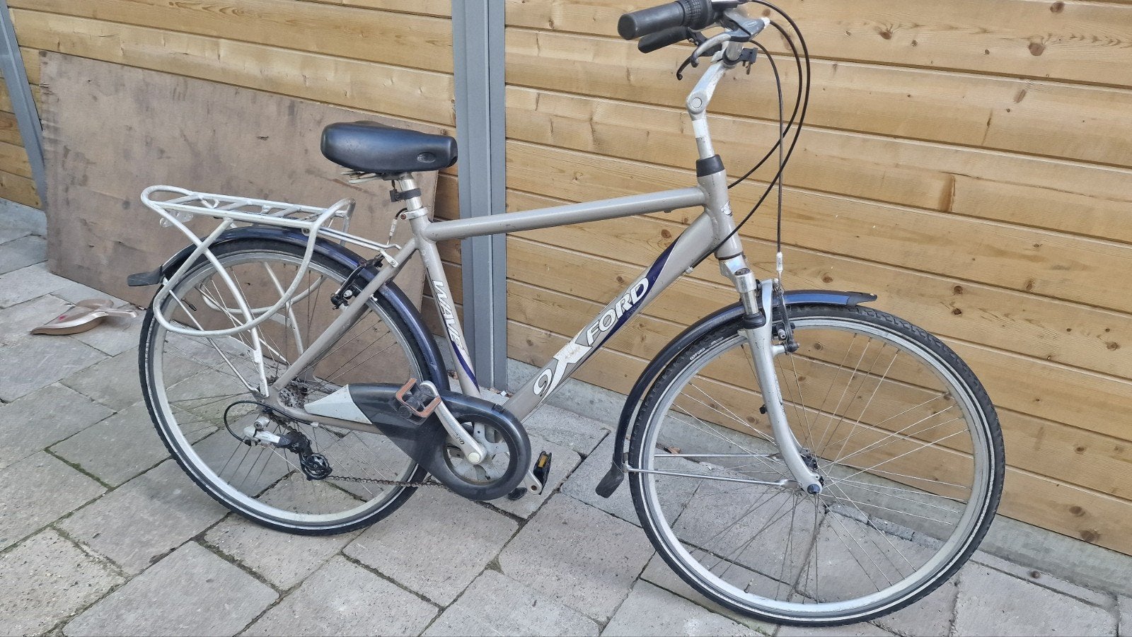herenfiets Oxford, Fietsen en Brommers, Gebruikt, Vering, Velgrem, 49 tot 53 cm
