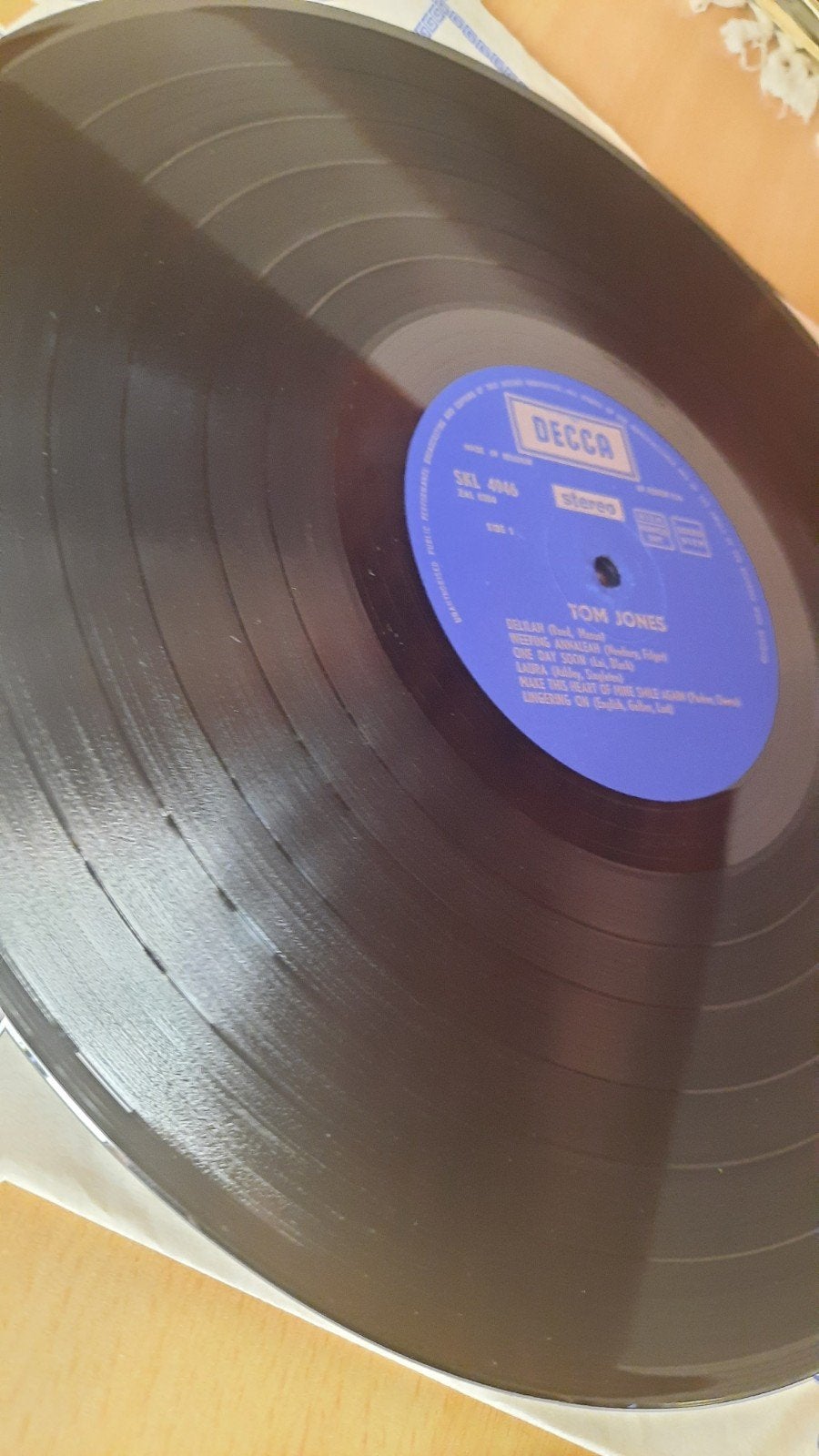 LP Tom Jones 'Delilah', Ophalen, LP, Gebruikt, Pop