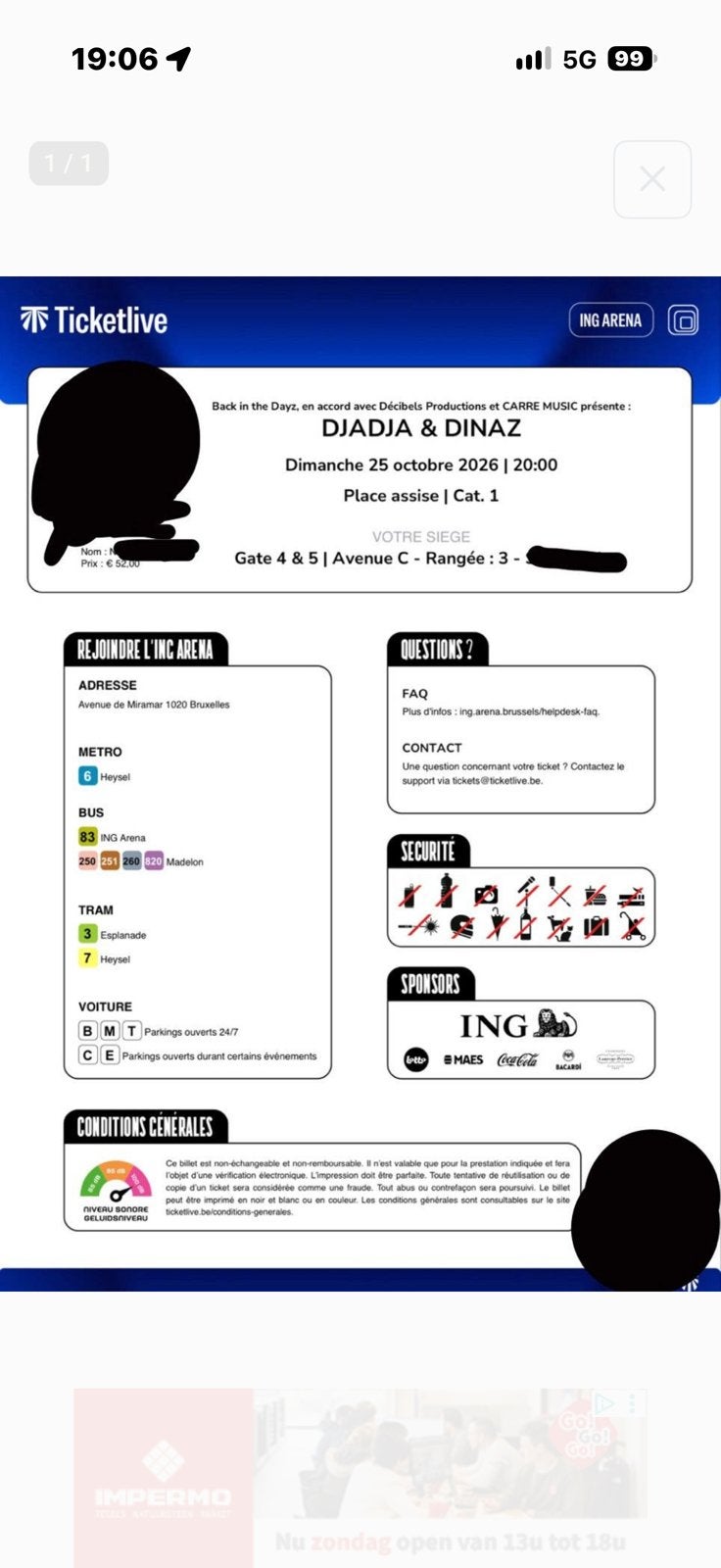 2 places concert djadja dinaz
