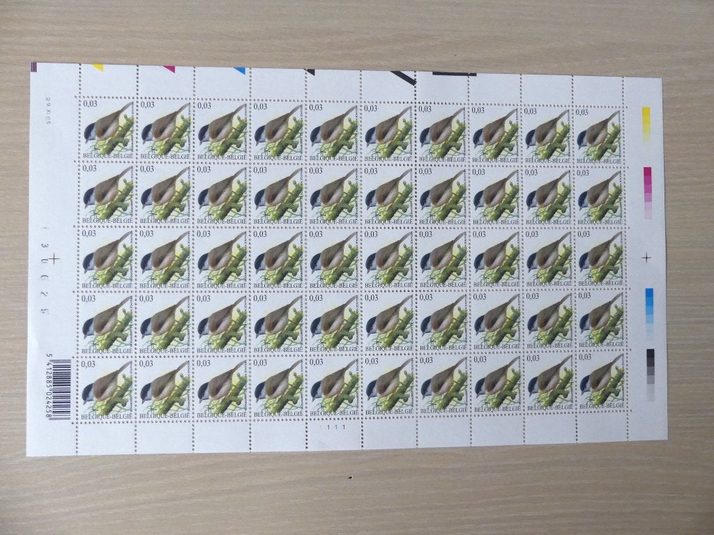 2005 : Feuille complète Buzin MESANGE NONNETTE (3389), Timbres & Monnaies, Enlèvement ou Envoi, Non oblitéré, Neuf