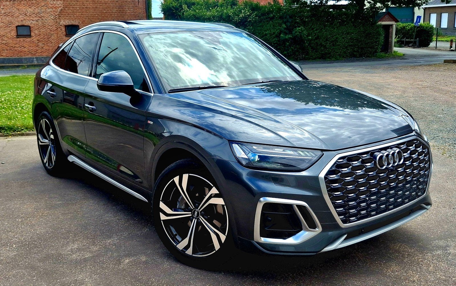 Audi Q5 Sportback 35TDI S-Line Matrix Platinum, Auto's, Audi, Automaat, Overige kleuren, Q5, 120 kW