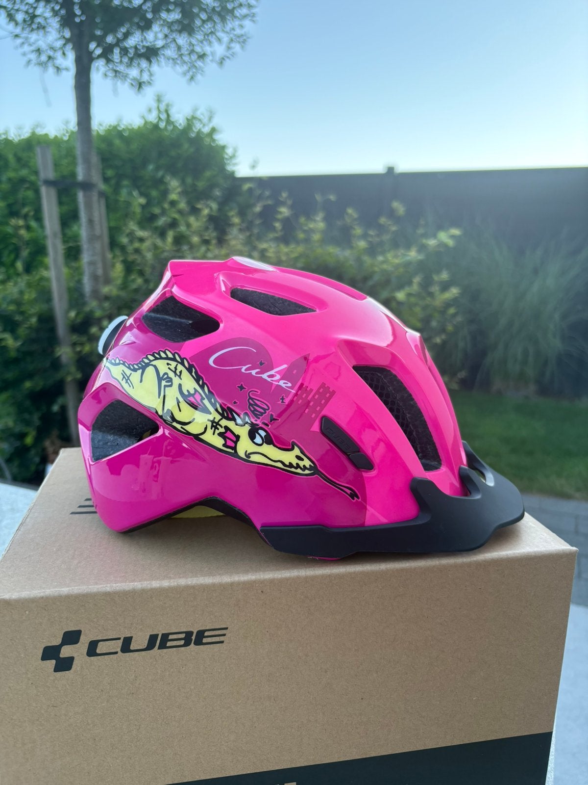 Casque, Fietsen en Brommers, Fietsaccessoires | Fietshelmen, Ophalen, Gebruikt, S, Jongen of Meisje