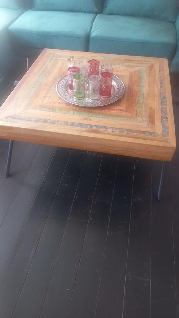 Table de salon, Ophalen