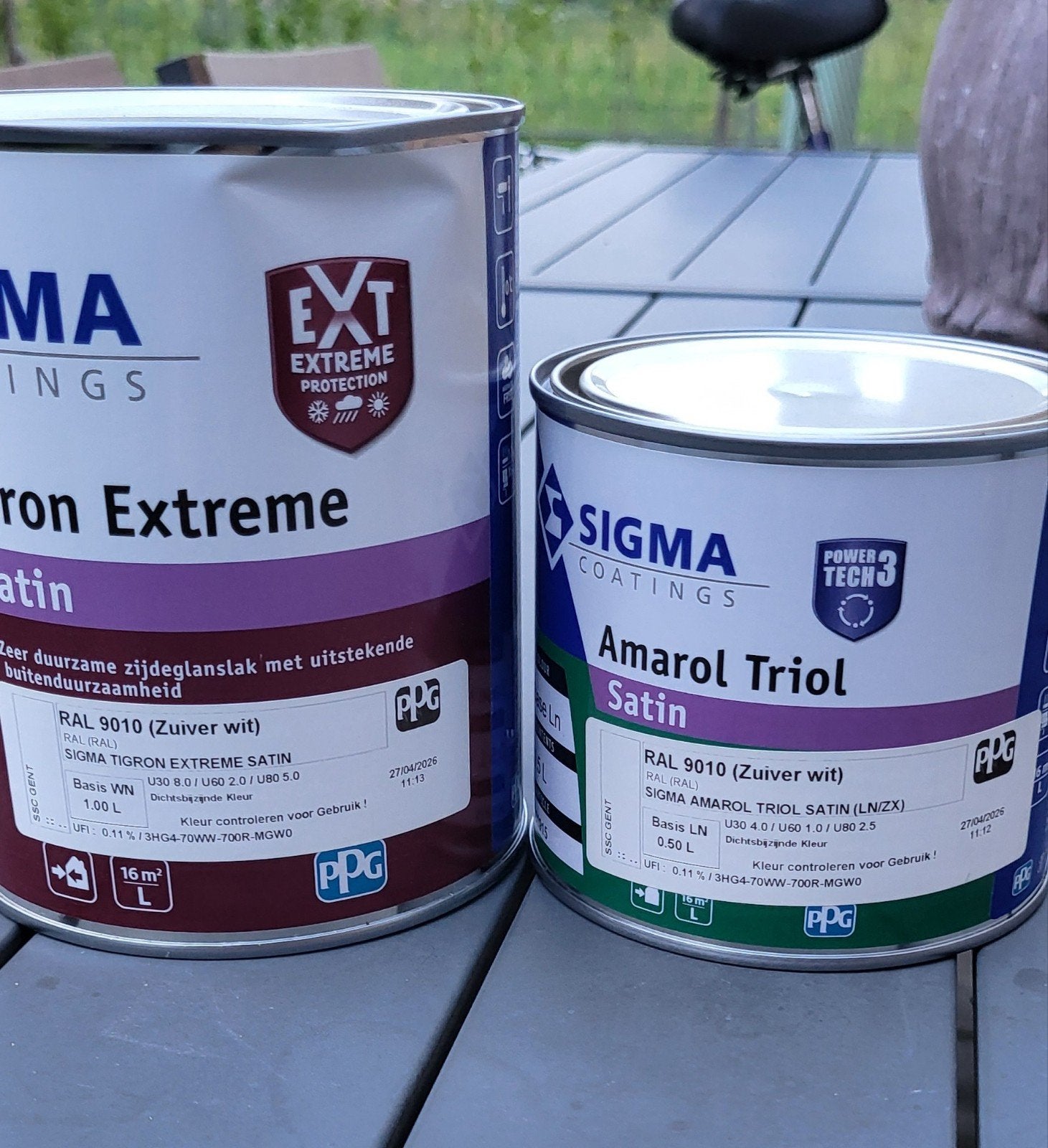 Sigma lak, Doe-het-zelf en Bouw, Ophalen, Wit, Nieuw, Lak
