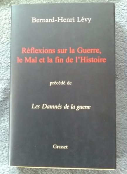 Reflectie over oorlog kwaad en het einde van de geschiedenis, Boeken, Filosofie, Ophalen of Verzenden, Algemeen, Nieuw, Bernard-Henri Lévy