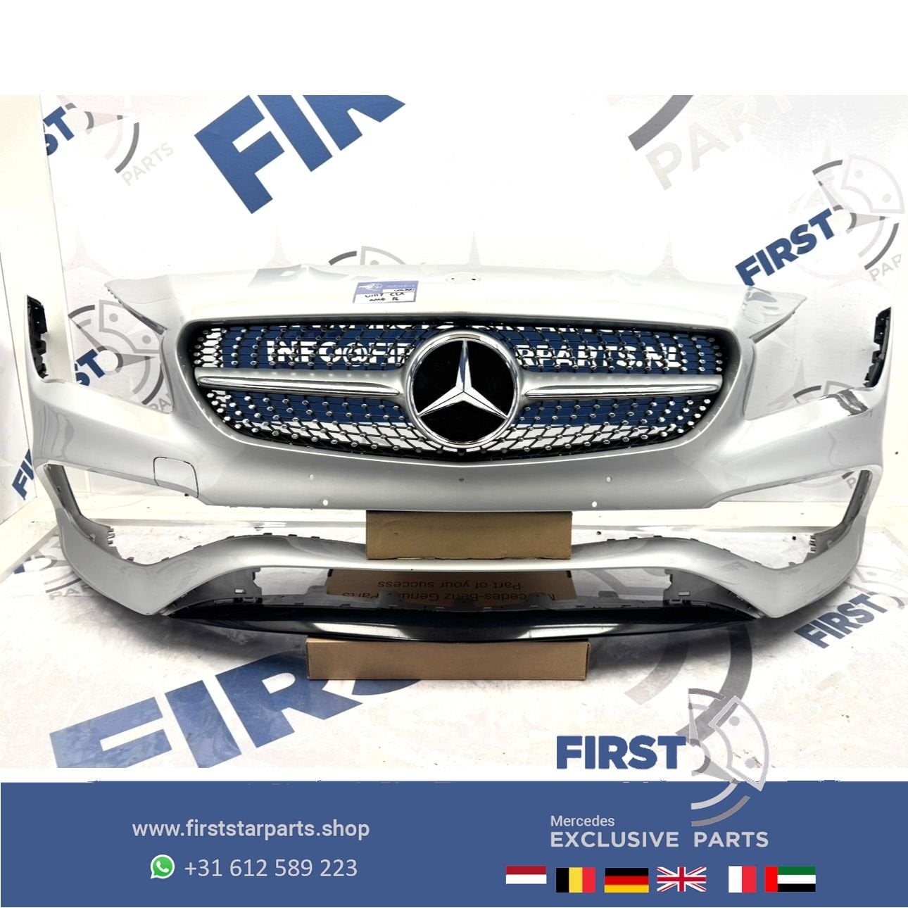 C117 X117 AMG BUMPER CLA Facelift AMG Voorbumper W117 A11788, Utilisé, -, Avant, -