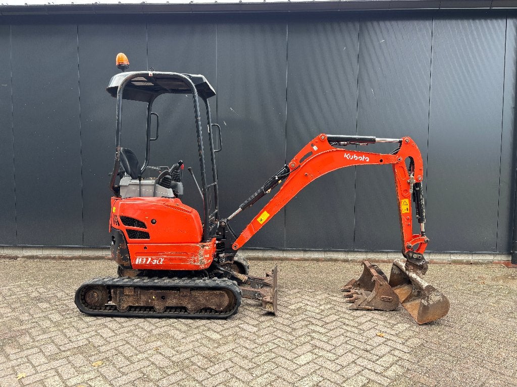 Kubota U17-3 Alpha (2014) Minigraver (2), Ophalen