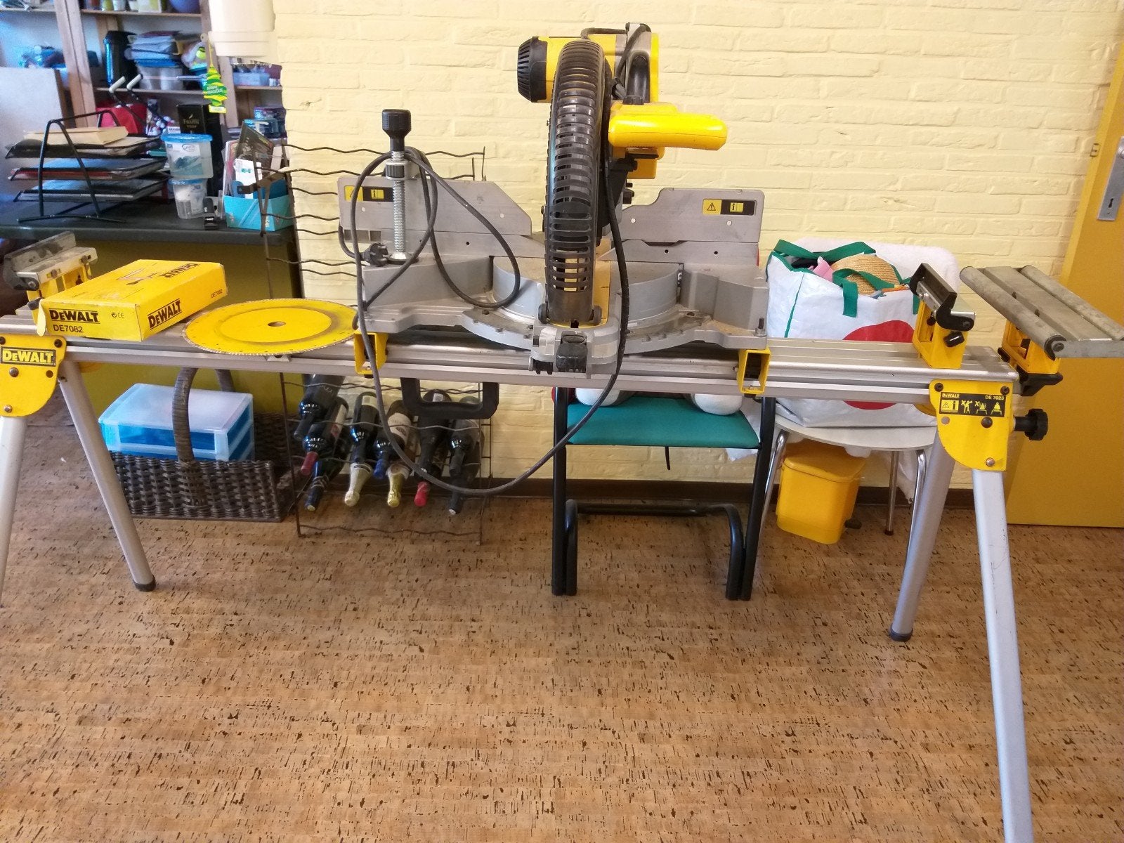 Professionele afkortźaag, Doe-het-zelf en Bouw, Ophalen, Afkortzaag