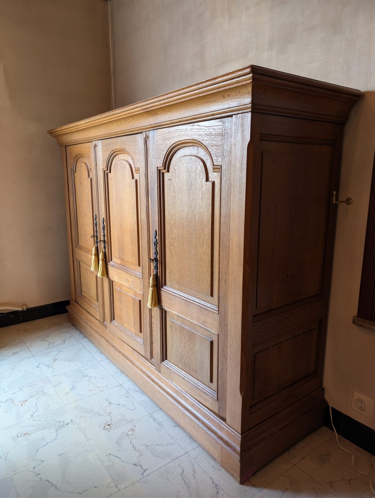 Dressoir masieve eik, Antiek en Kunst, Ophalen