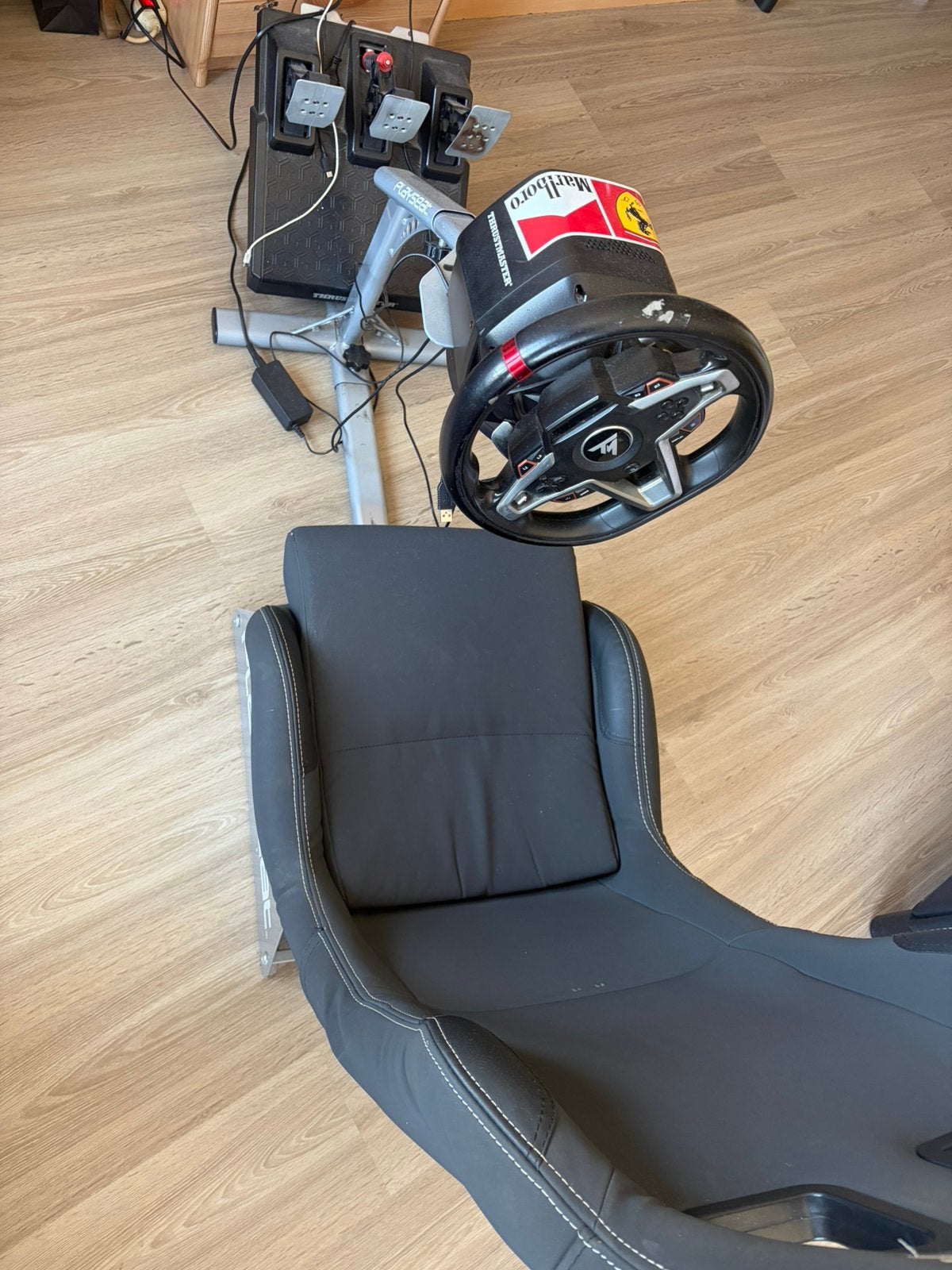 playseat en thurstmaster stuur, Games en Spelcomputers, Spelcomputers | Sony Consoles | Accessoires, Ophalen, Gebruikt, Playseat of Racestoel