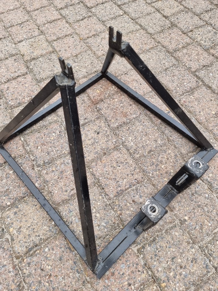 Fiets hulpstaander, Ophalen