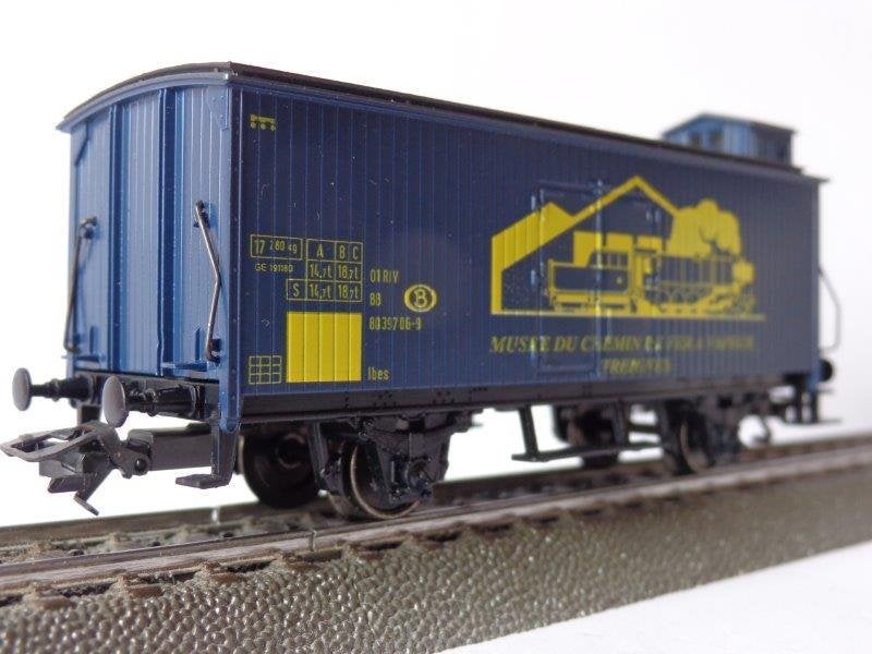 Marklin ho sncb/nmbs  'Musée du Chemin de Fer à Vapeur'., Enlèvement ou Envoi, Neuf, Wagon, Märklin