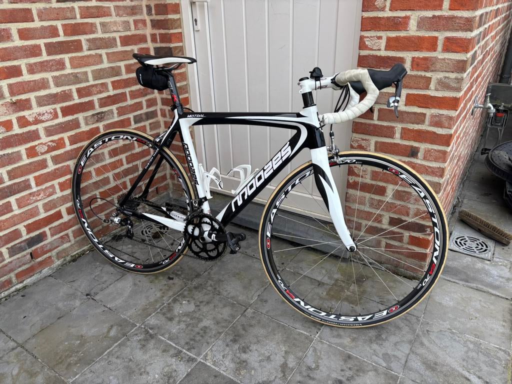 Koersfiets Moozes mistral maat 54, Autres marques, Enlèvement, Carbone, 53 à 57 cm