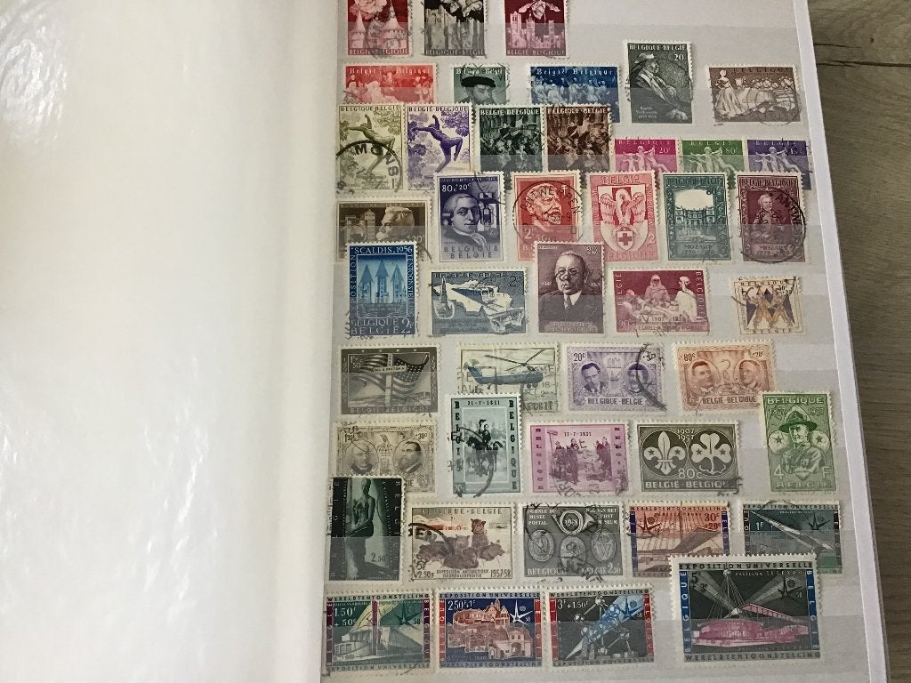 mooie verzameling Belgie 1955/2008 gestempeld deel 1, Postzegels en Munten, Postzegels | Europa | België, Ophalen of Verzenden