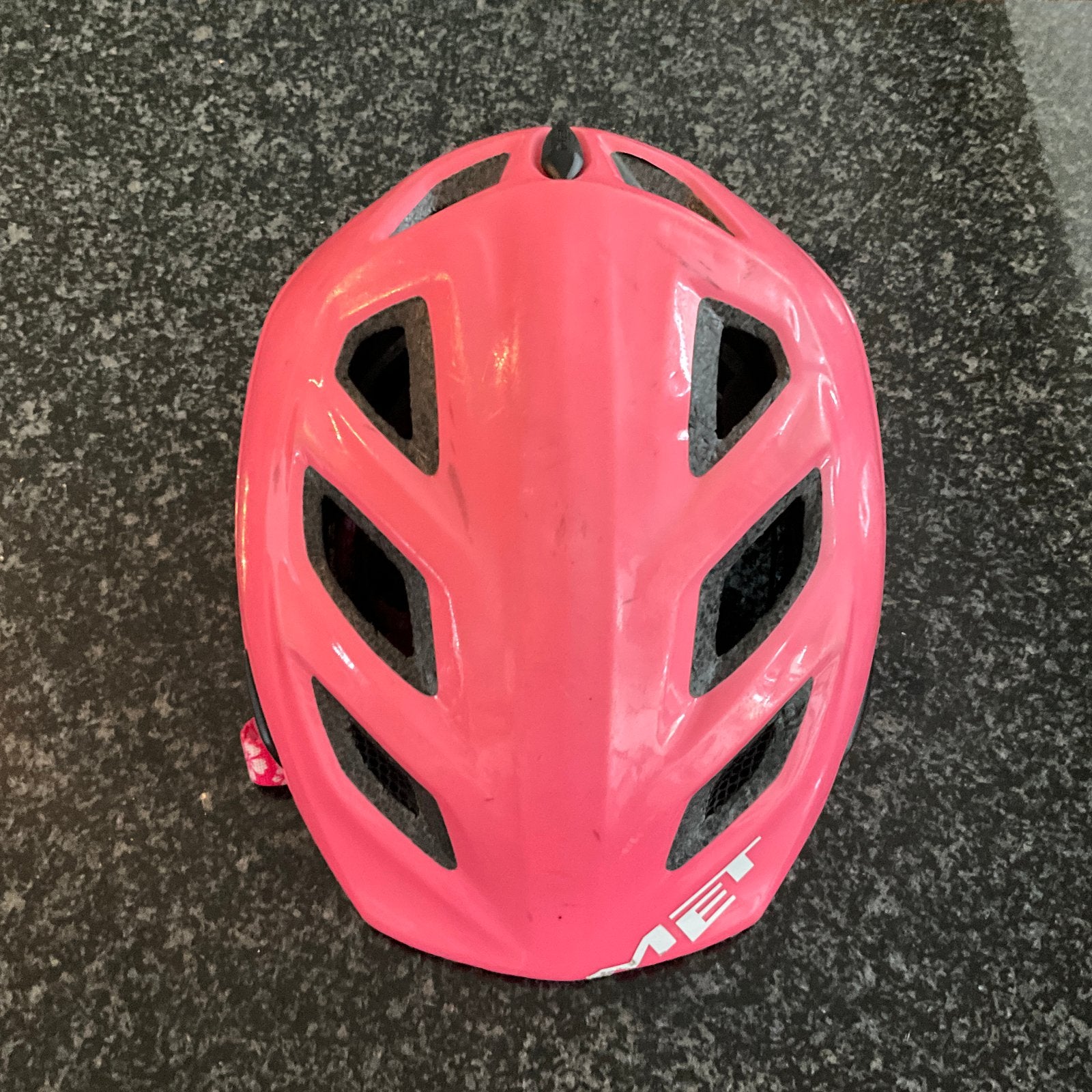 Fietshelm MET90 52-57, Fietsen en Brommers, Fietsaccessoires | Fietshelmen, Ophalen, Gebruikt, S, Jongen of Meisje