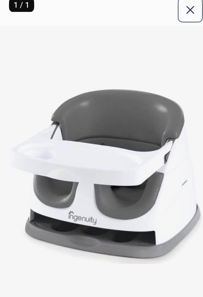 Ingenuity stoelverhoger 2 stuks voor €55, Kinderen en Baby's, Kinderstoelen, Ophalen, Zo goed als nieuw