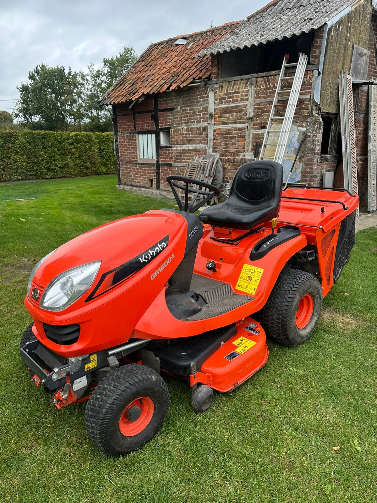 Kubota GR1600II, Enlèvement, Comme neuf