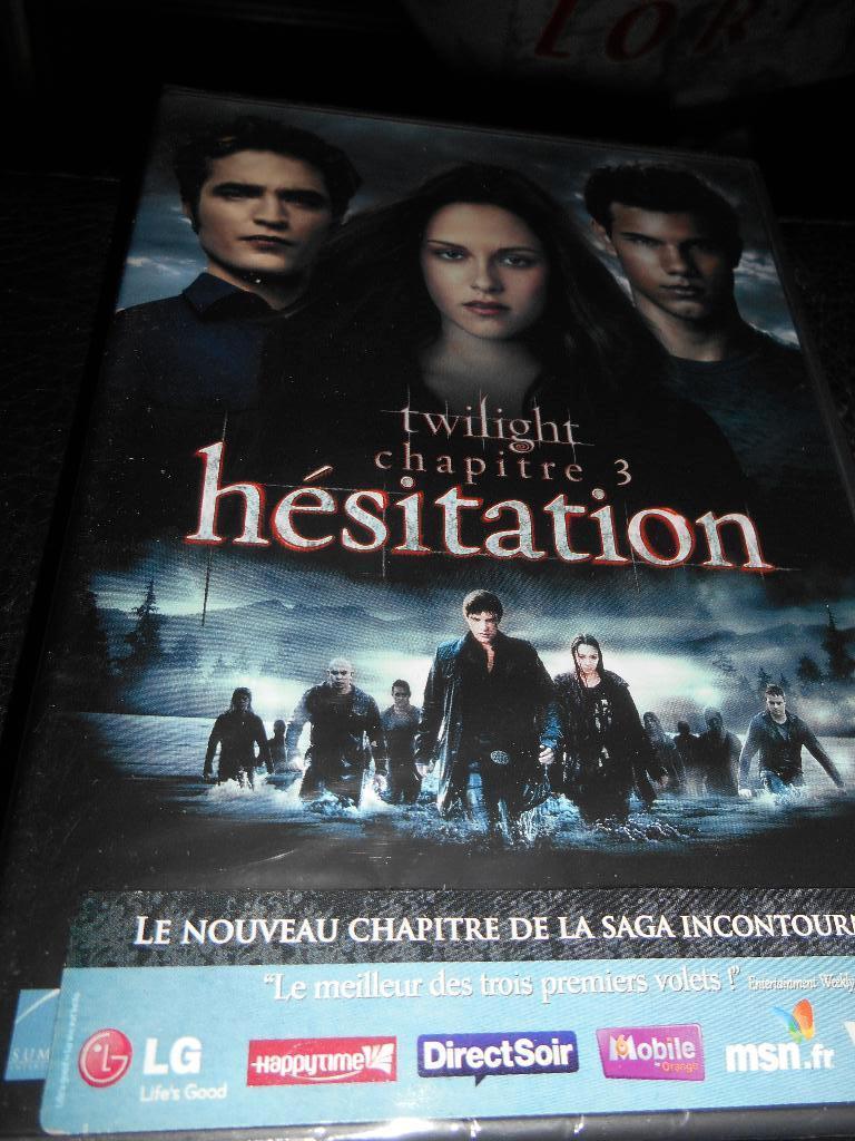 DVD Twilight 3 Hésitation ( sous blister), Enlèvement ou Envoi