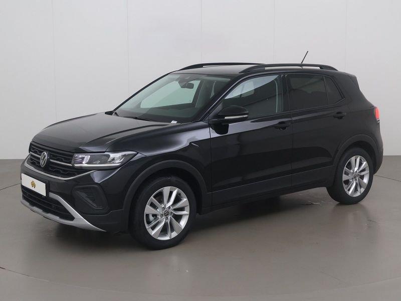 Volkswagen T-Cross 1.0 tsi Life plus 115 AT, Autos, 1295 kg, Entreprise, Autre, Noir