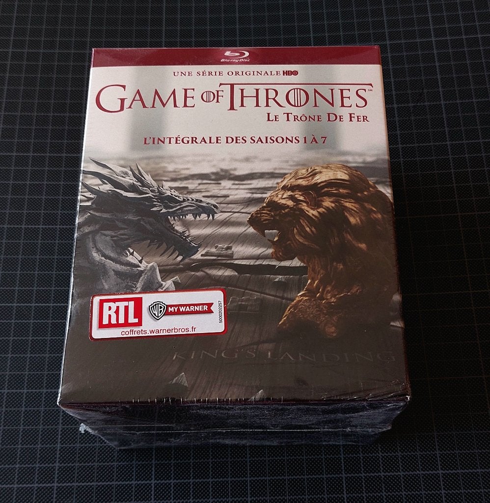 Game of Thrones - Blu-ray - L'intégrale des saisons de 1 à 7, Série, TV & Séries télévisées, Espagnol, Blu-ray